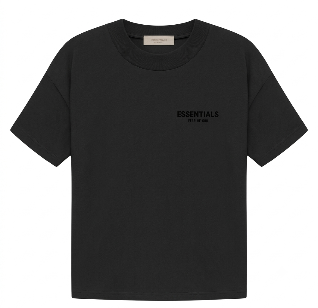 PLAYERA ESSENTIAL S22 “NEGRO”